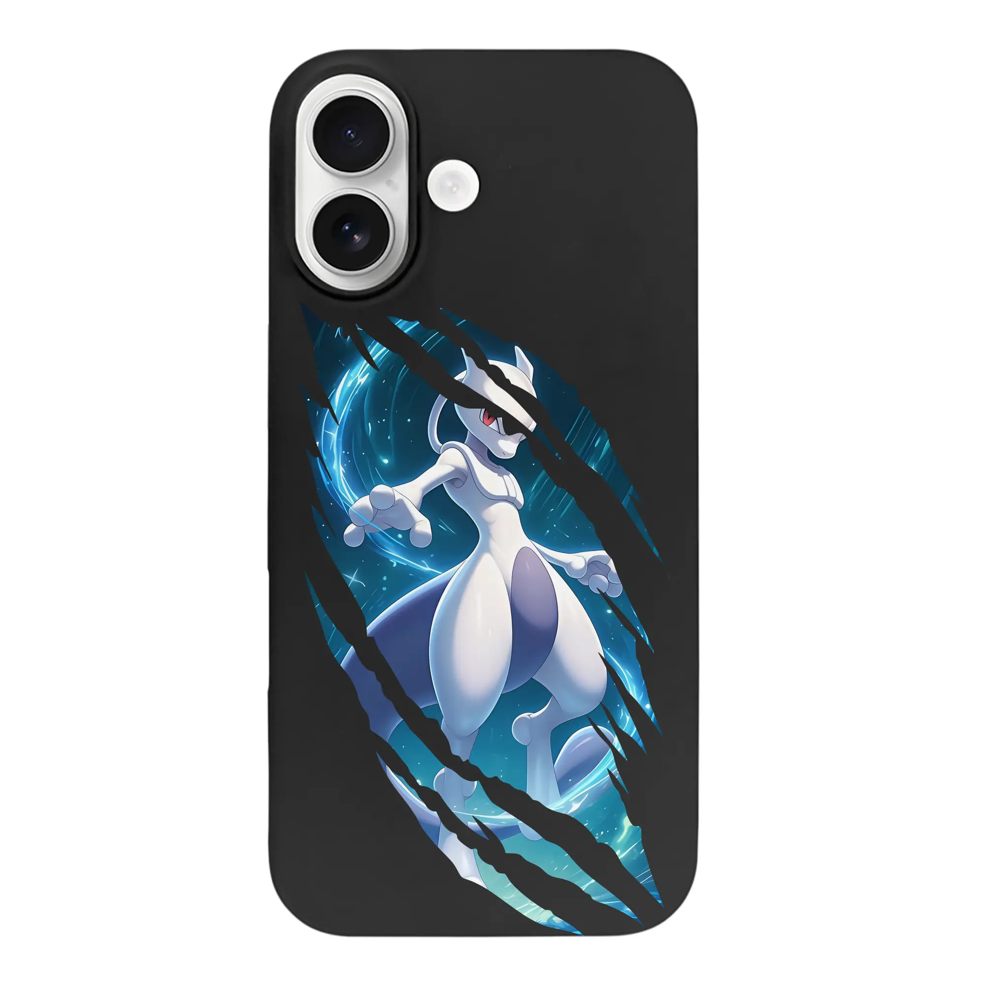 ポケモン グッズ,ミュウツー - iPhone 17 シリーズ シリコンケース 薄型 耐衝撃 指紋防止 ソフトタッチカバー 精密フィット 傷防止 保護ケース iPhone 17/17 Air/17 Pro/17 Pro Max 対応